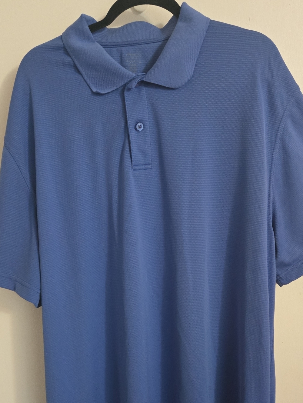 Reebok Men's Blue Polo Shirt - Classic Short Sleeve